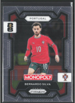 Bernardo Silva, Kartička, 2026 Panini Prizm Monopoly FIFA World Cup, BASE