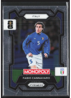 Fabio Cannavaro, Kartička, 2026 Panini Prizm Monopoly FIFA World Cup, BASE