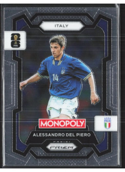 Alessandro Del Piero, Kartička, 2026 Panini Prizm Monopoly FIFA World Cup, BASE