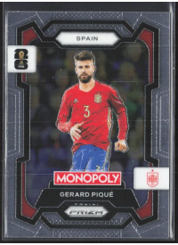 Gerard Piqué, Kartička, 2026 Panini Prizm Monopoly FIFA World Cup, BASE