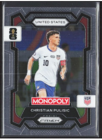 Christian Pulisic, Kartička, 2026 Panini Prizm Monopoly FIFA World Cup, BASE