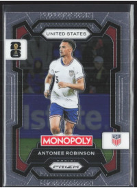 Antonee Robinson, Kartička, 2026 Panini Prizm Monopoly FIFA World Cup, BASE