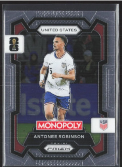 Antonee Robinson, Kartička, 2026 Panini Prizm Monopoly FIFA World Cup, BASE