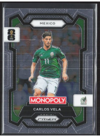 Carlos Vela, Kartička, 2026 Panini Prizm Monopoly FIFA World Cup, BASE