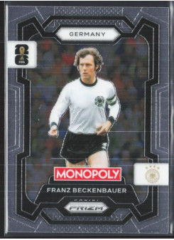 Franz Beckenbauer, Kartička, 2026 Panini Prizm Monopoly FIFA World Cup, BASE