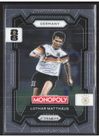 Lothar Matthaus, Kartička, 2026 Panini Prizm Monopoly FIFA World Cup, BASE