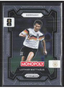 Lothar Matthaus, Kartička, 2026 Panini Prizm Monopoly FIFA World Cup, BASE