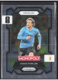 Diego Forlan, Kartička, 2026 Panini Prizm Monopoly FIFA World Cup, BASE