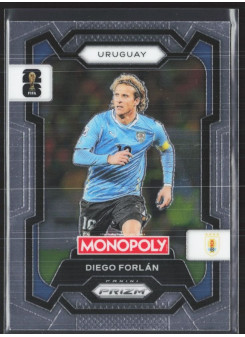Diego Forlan, Kartička, 2026 Panini Prizm Monopoly FIFA World Cup, BASE