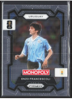 Enzo Francescoli, Kartička, 2026 Panini Prizm Monopoly FIFA World Cup, BASE