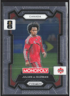 Julian De Guzman, Kartička, 2026 Panini Prizm Monopoly FIFA World Cup, BASE