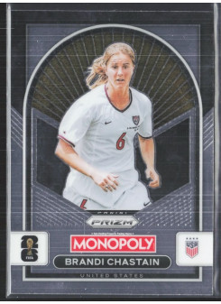 Brandy Chastain, Kartička, 2026 Panini Prizm Monopoly FIFA World Cup, INSERT