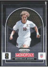 Michelle Akers, Kartička, 2026 Panini Prizm Monopoly FIFA World Cup, INSERT