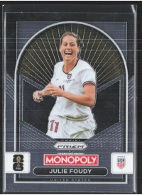 Julie Foudy, Kartička, 2026 Panini Prizm Monopoly FIFA World Cup, INSERT