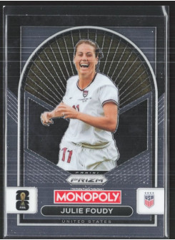 Julie Foudy, Kartička, 2026 Panini Prizm Monopoly FIFA World Cup, INSERT