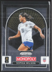 Sophia Wilson, Kartička, 2026 Panini Prizm Monopoly FIFA World Cup, INSERT