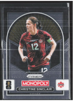 Christine Sinclair, Kartička, 2026 Panini Prizm Monopoly FIFA World Cup, INSERT