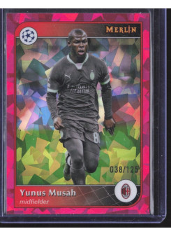 Yunus Musah, Kartička, Topps Merlin UEFA Club Competitions 2024-25, LIMIT