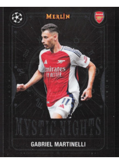 Gabriel Martinelli, Kartička, Topps Merlin UEFA Club Competitions 2024-25, INSERT
