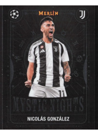 Nicolás González, Kartička, Topps Merlin UEFA Club Competitions 2024-25, INSERT