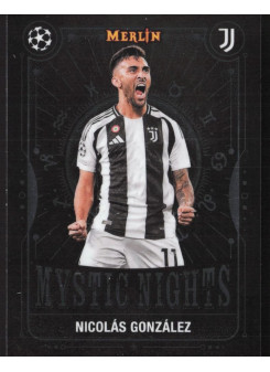 Nicolás González, Kartička, Topps Merlin UEFA Club Competitions 2024-25, INSERT
