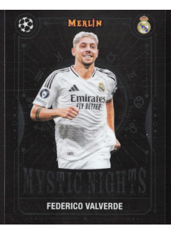 Federico Valverde, Kartička, Topps Merlin UEFA Club Competitions 2024-25, INSERT