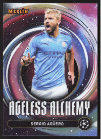 Sergio Agüero, Kartička, Topps Merlin UEFA Club Competitions 2024-25, INSERT