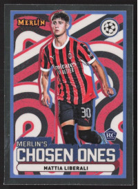 Mattia Liberali, Kartička, Topps Merlin UEFA Club Competitions 2024-25, INSERT