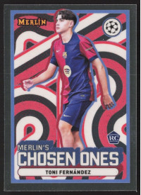 Toni Fernández, Kartička, Topps Merlin UEFA Club Competitions 2024-25, INSERT