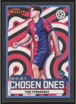 Toni Fernández, Kartička, Topps Merlin UEFA Club Competitions 2024-25, INSERT