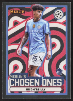 Nico O'Reilly, Kartička, Topps Merlin UEFA Club Competitions 2024-25, INSERT