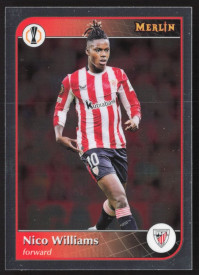 Nico Williams, Kartička, Topps Merlin UEFA Club Competitions 2024-25, BASE