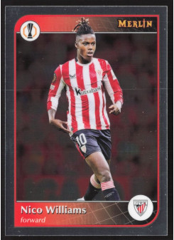 Nico Williams, Kartička, Topps Merlin UEFA Club Competitions 2024-25, BASE