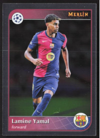 Lamine Yamal, Kartička, Topps Merlin UEFA Club Competitions 2024-25, BASE