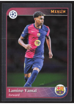 Lamine Yamal, Kartička, Topps Merlin UEFA Club Competitions 2024-25, BASE