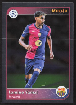 Lamine Yamal, Kartička, Topps Merlin UEFA Club Competitions 2024-25, BASE