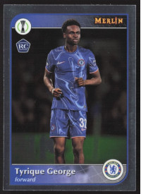 Tyrique George, Kartička, Topps Merlin UEFA Club Competitions 2024-25, BASE
