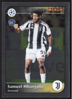 Samuel Mbangula, Kartička, Topps Merlin UEFA Club Competitions 2024-25, BASE