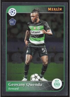 Geovany Quenda, Kartička, Topps Merlin UEFA Club Competitions 2024-25, BASE