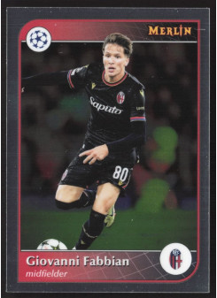 Giovanni Fabbian, Kartička, Topps Merlin UEFA Club Competitions 2024-25, BASE