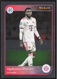 Alphonso Davies, Kartička, Topps Merlin UEFA Club Competitions 2024-25, BASE