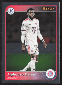 Alphonso Davies, Kartička, Topps Merlin UEFA Club Competitions 2024-25, BASE
