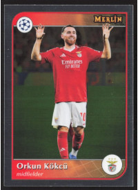 Orkun Kökcü, Kartička, Topps Merlin UEFA Club Competitions 2024-25, BASE
