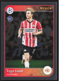 Tygo Land, Kartička, Topps Merlin UEFA Club Competitions 2024-25, BASE