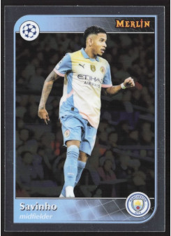 Savinho, Kartička, Topps Merlin UEFA Club Competitions 2024-25, BASE