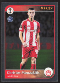 Christos Mouzakitis, Kartička, Topps Merlin UEFA Club Competitions 2024-25, BASE