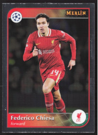 Federico Chiesa, Kartička, Topps Merlin UEFA Club Competitions 2024-25, BASE