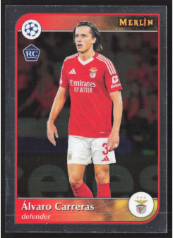 Álvaro Carreras, Kartička, Topps Merlin UEFA Club Competitions 2024-25, BASE