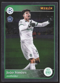 João Simões, Kartička, Topps Merlin UEFA Club Competitions 2024-25, BASE
