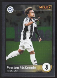 Weston McKennie, Kartička, Topps Merlin UEFA Club Competitions 2024-25, BASE
